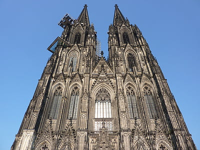 Köln, Dom, kirkko, katedraali, rakennus, katolinen, arkkitehtuuri