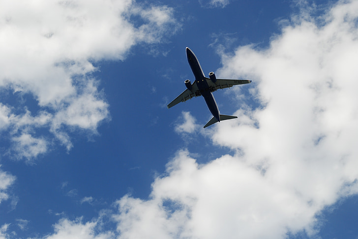 uçak, bulutlar, gökyüzü, bulut, Uçuş, mesafe, uçak bileti
