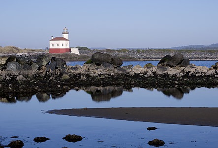Lighthouse, Oregon, pobrežie, Pacific, Ocean, scénické, Príroda