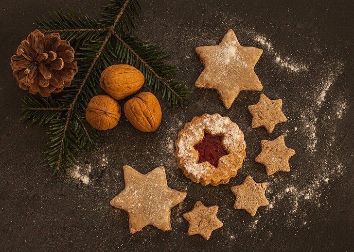 cookie, cookies, small cakes, bake, pastries, christmas, advent
