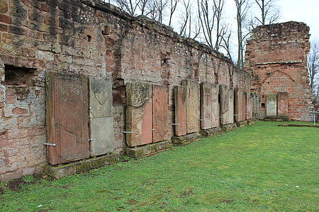 Ruine, Kloster, im Mittelalter, Stiftsruine, zerstört, historisch, Schloss