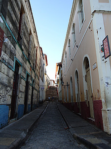 path, narrow, houses, architecture, street, europe, town
