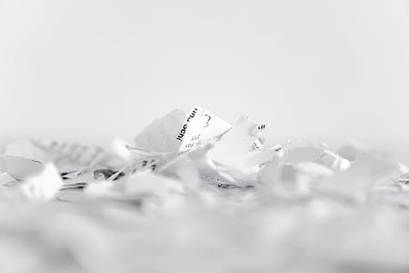 paper, shredder, flakes, recycling, cut, shredded paper, shredding