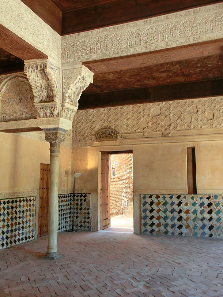 Alhambra, nasridenpalast, Španělsko, Andalusie, Granada, Seznam světového dědictví, maurská