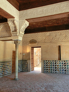Alhambra, nasridenpalast, Španija, Andaluzija, Granada, svetovne dediščine, mavrska