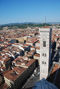 Firenze, Italien, Italia, monumenter, skulpturer, arkitektur, statuer
