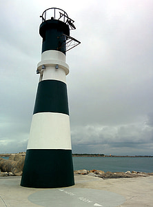 Lighthouse, Aveiro, Portugalsko
