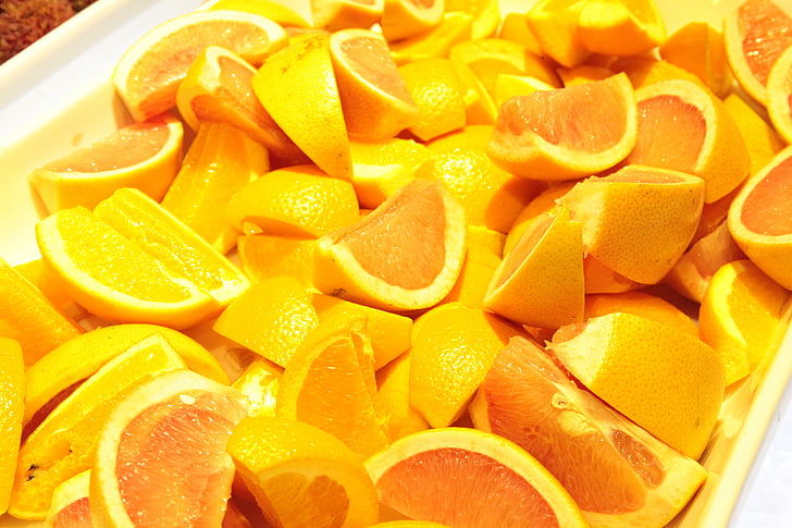 Orange, ovocie, jesť