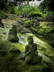 estatua de Buda, Buda, Japón, budismo, quinientos, Miyamoto musashi, Kumamoto