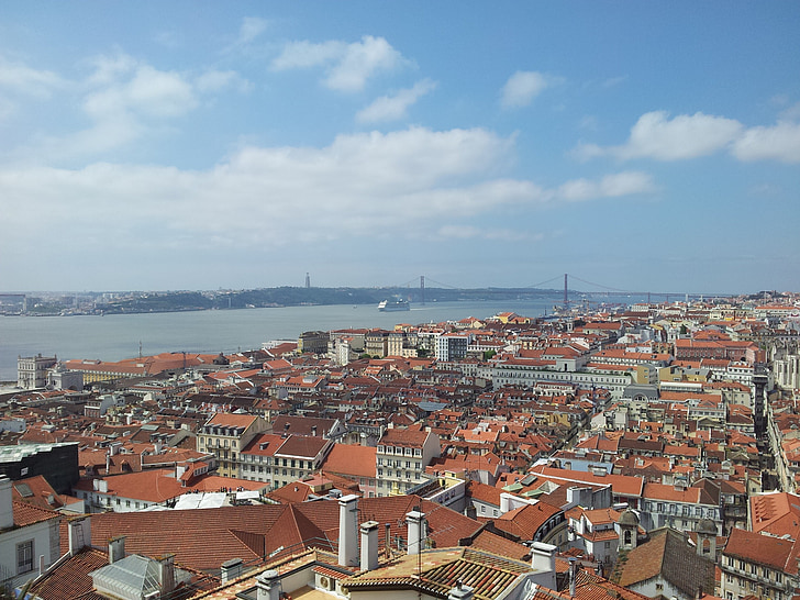 Lisbonne, Tajo, vue
