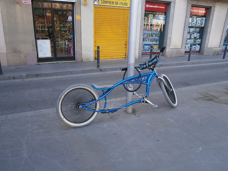 bike, curiosity, original, two wheels, winter walking, invention, vehicle