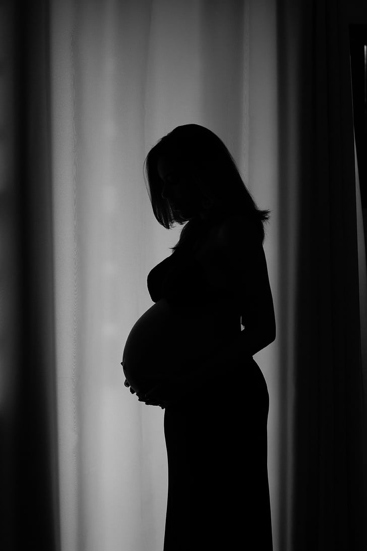 tehotná žena, Tehotenstvo, tehotná fotografie, matka, brucho, tehotná, materstvo test