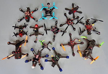 quadcopter, drones, conception, Aviation, Aerial, technologie, innovation