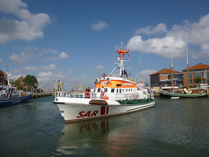 fireboat, bot salvavides, rescat de mar, Portuària
