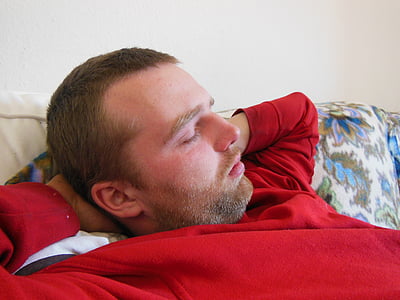 persone, giovane uomo, Close-up, Orario di chiusura che riposa, addormentato, a riposo, Orario di chiusura nap