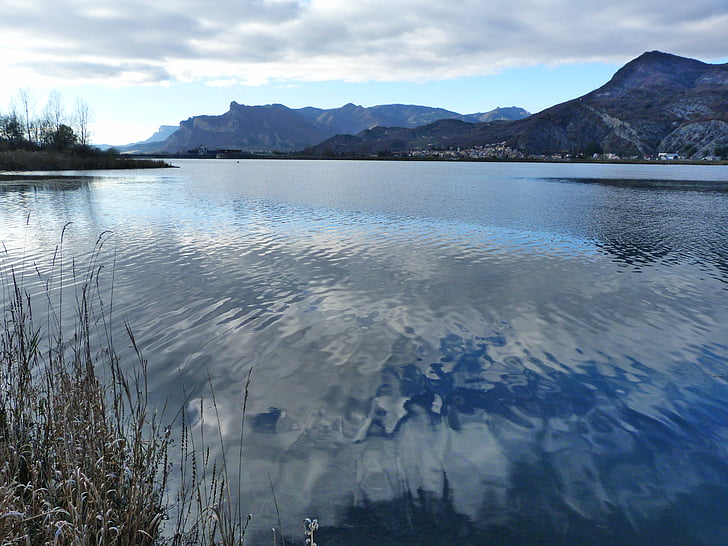 paesaggio, natura, acqua, Lago, caduta, riflessioni, cielo