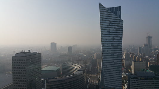 el centro de, ciudad, el centro de la ciudad, casas altas, rascacielos, arquitectura, edificio de oficinas