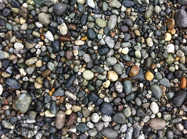pedras, plano de fundo, textura, natural, padrão, escuro, cinza