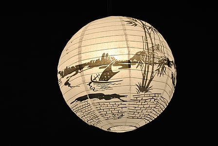 lamp, Jaapan, latern, detail