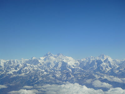 Himalaju kalnu grēda, Nepāla, Himalaju, kalns, sniega, šļūdonis, Extreme