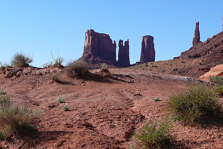monument valley, utah, usa, tourist attraction, desert, dry, hot
