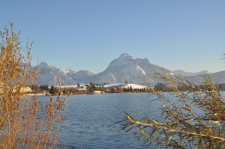 Allgäu, tó, säuling