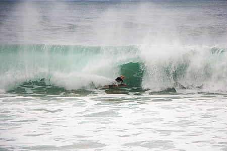 Hawaii, Oahu, nordkysten, Surf, surfing, bølge, stranden