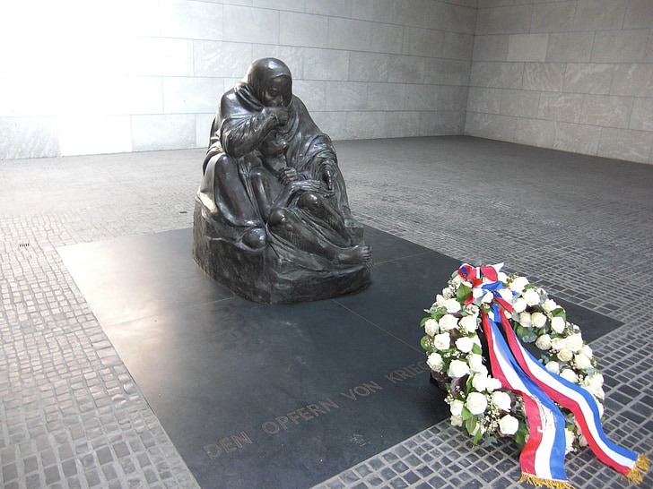 Berlin, nya wake, Käthe kollwitz, monumentet, påminnelse, soldater, War memorial