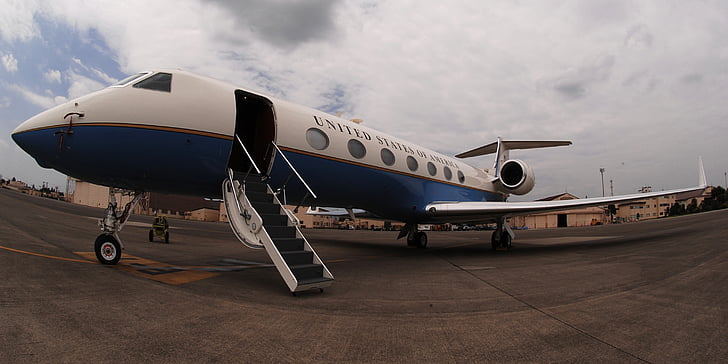 jet, private, gulfstream, us government, plane, aircraft, airplane