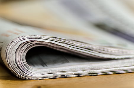 újságok, Leeuwarder courant, nyomja meg a, Hírek, napilap, a média, újság