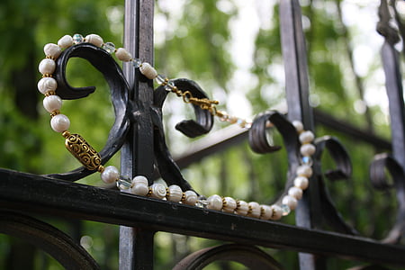 Perle, Rosenkranz, Ornament