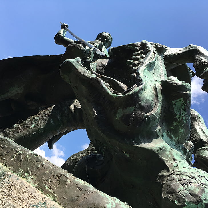 Weimar, Ridder, monument