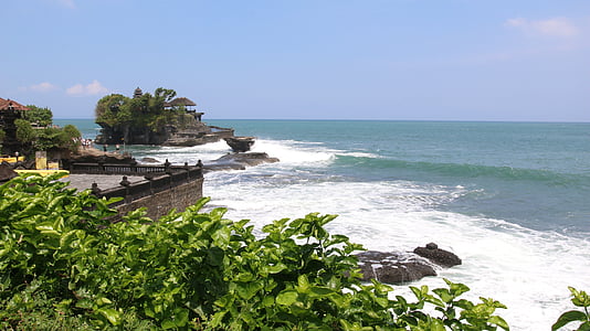 Costa, oceano, Oceano Indiano, Bali, Indonesia, mare, acqua
