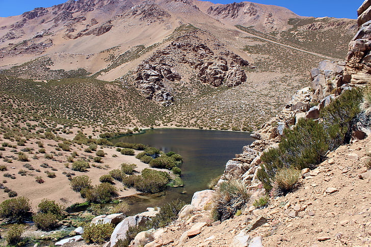 mountain, chile, valley, cochiguaz