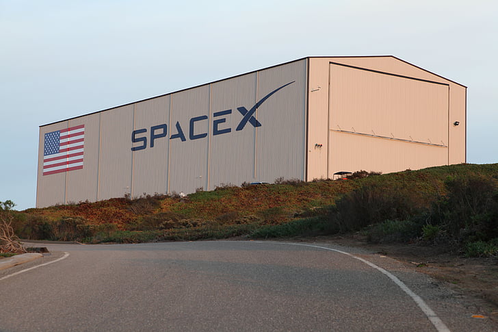 Hangar, SpaceX, USA, Hexenwerk, Transport, Rakete, Branchen