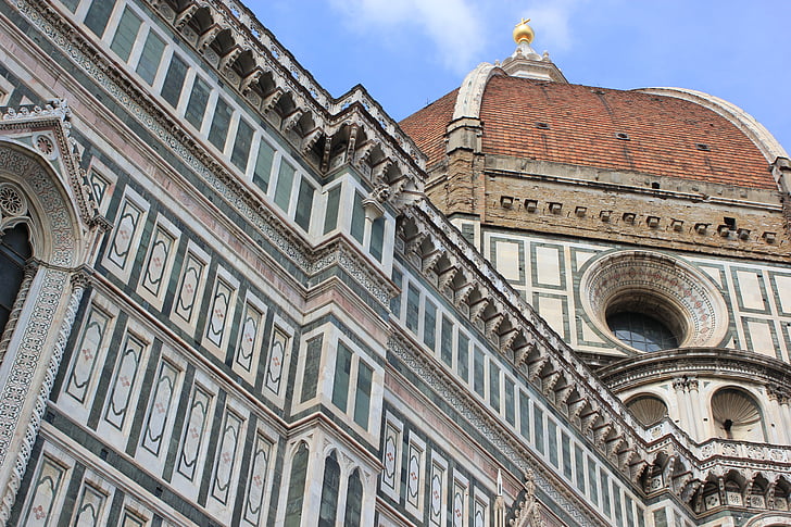 Duomo, Firenze, kirke, arkitektur, Italien, kuppel i Firenze, basilikaen