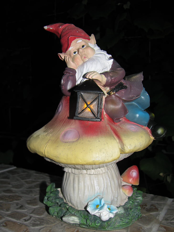 decoration, garden gnome, gnome, dwarf, garden, statue, decor