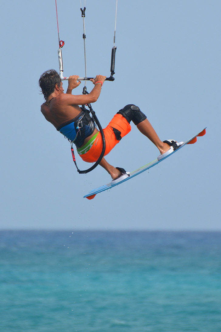 surf, kite surfing, ο άνθρωπος, άτομα, σπορ, στη θάλασσα, Ωκεανός