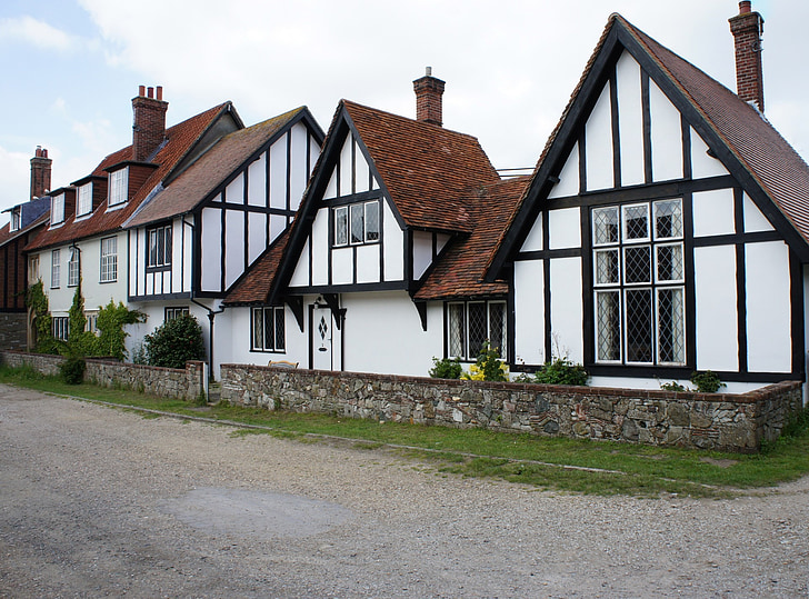 Westgate, thorpeness, Suffolk, Aldeburgh, chaty, Prázdninové domy