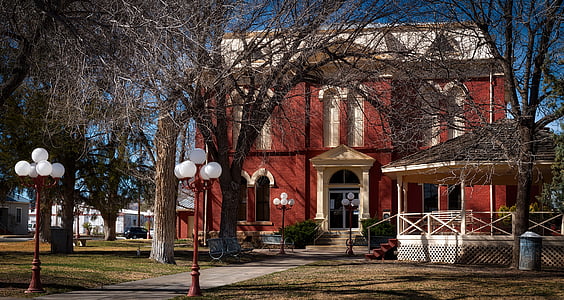 brewster county, courthouse, building, structure, architecture, government, downtown