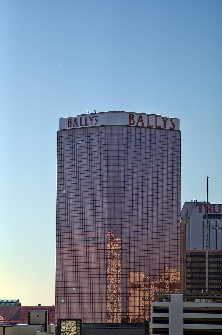 Atlantic city, Casino, New jersey, gokken, Blackjack, Ballys, buitenkant van het gebouw