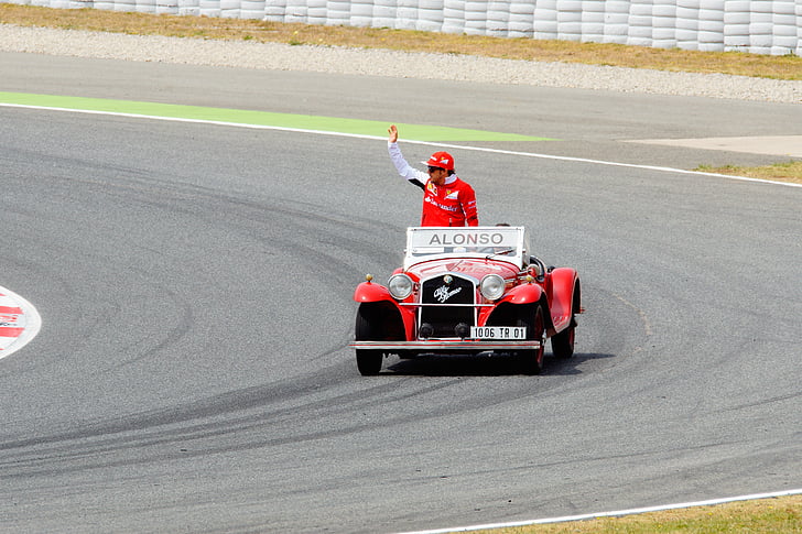 Alonso, Automático, Fórmula 1, carro de corrida