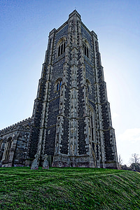 katedraali, Stoke by nayland, Spire, kristillisdemokraatit, arkkitehtuuri, kirkko, ulkoa