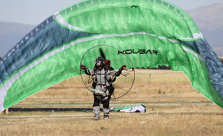 paramotor, повітря спорт, Легка авіація, Спорт, екстремальні види спорту, парашут, на відкритому повітрі