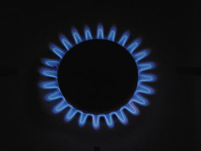 天然ガス, バーナー, ガス, 火, 熱, ストーブ, ブルー