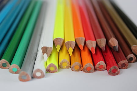crayons, crayon, color, coloring, drawing, pencil, multi Colored