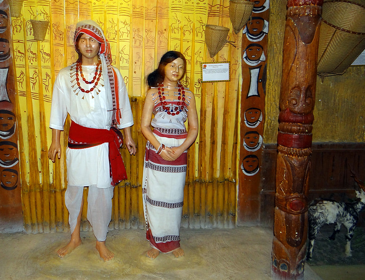 tribu, Meitei, Manipuri, Manipur, ethnique, modèle, anthropologie
