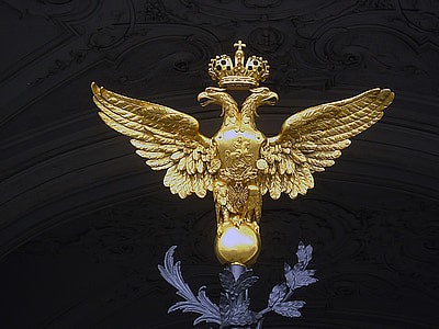 ramiona, ornament, Port, Pałac zimowy, Piotr, Rosja