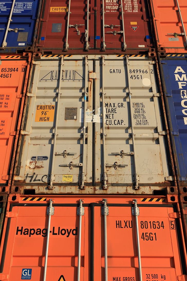 Belgien, Antwerpen, Frakt, behållare, Frakt, Cargo, transport