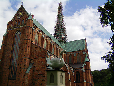 Bad doberan, kolostor, Münster, templom, haza, épület, építészet